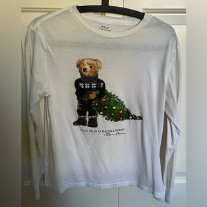Ralph Lauren Christmas Bear Shirt